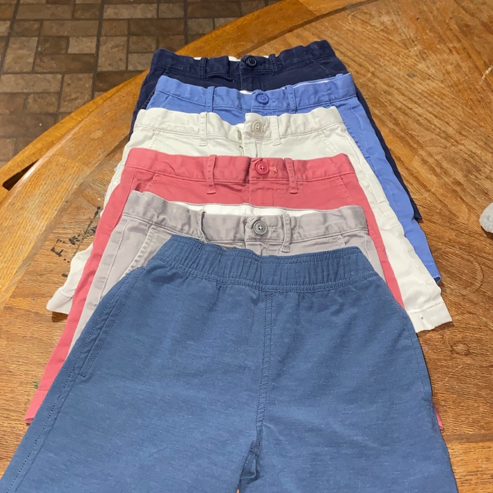 Lot of Crewcuts Dock Shorts Size 7